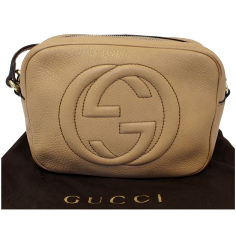 gucci soho disco taupe|gucci soho disco bag beige.